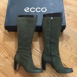 Ecco olive boots